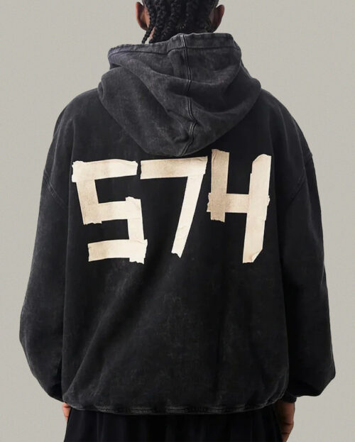 Custom Water-Washed Zipper Hoodie Printing