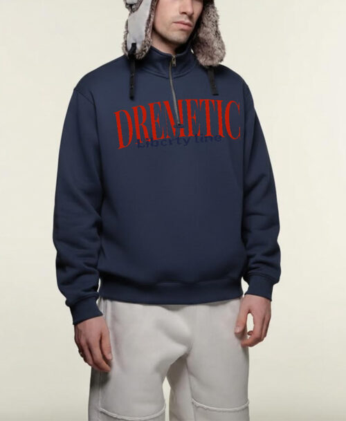 Custom Stand-Up Collar Sweatshirt Printing