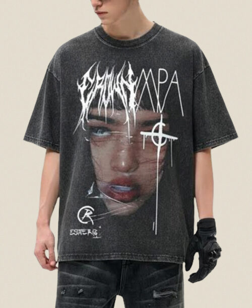 Custom Washed T-Shirts Printing