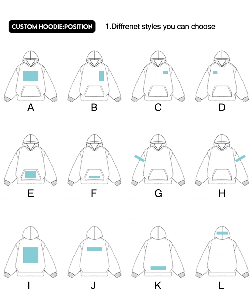 Custom Solid Color Sweatshirt Printing