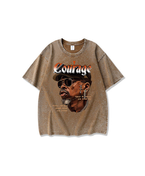 Custom American-Style Retro T-Shirt Printing