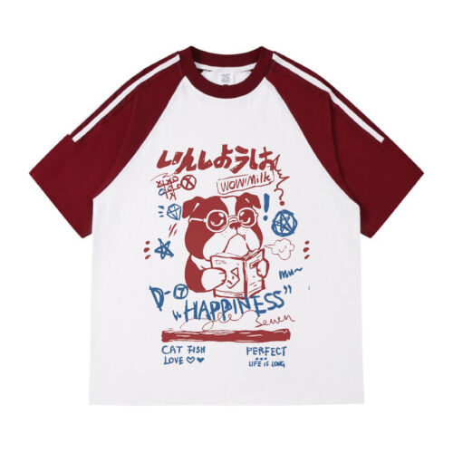 Custom Color-Block T-Shirt Printing