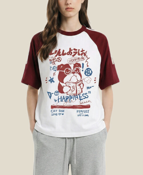 Custom Color-Block T-Shirt Printing