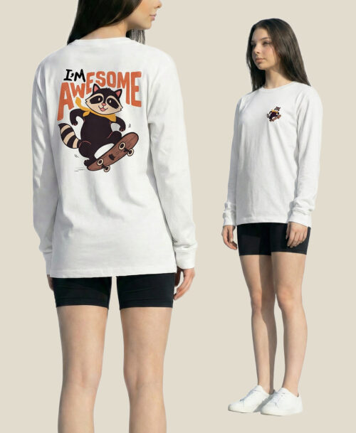 Custom Daily Long-Sleeve T-Shirt Printing