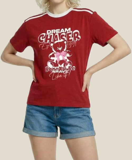 Custom Drop-Shoulder T-Shirt Printing