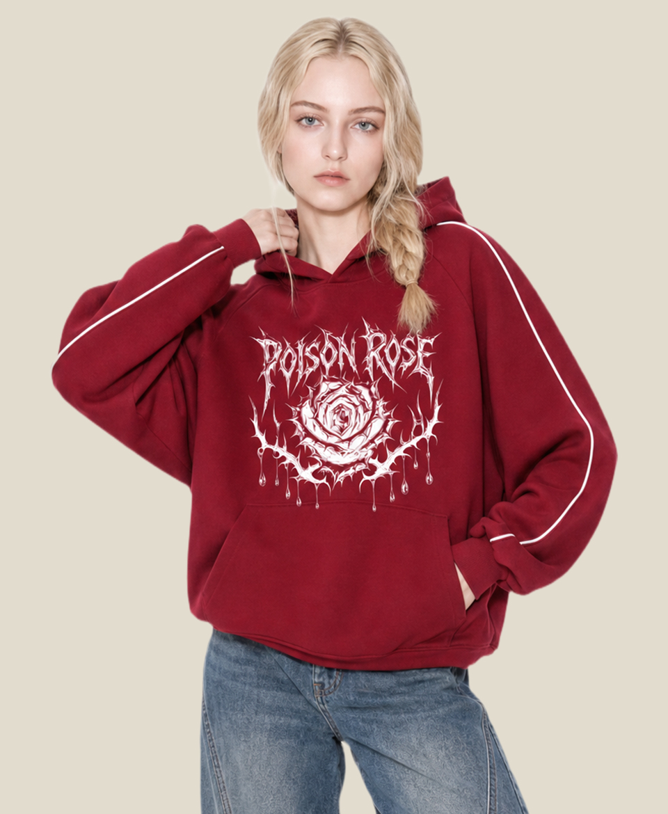 Custom Korean-style Casual Hoodie Printing