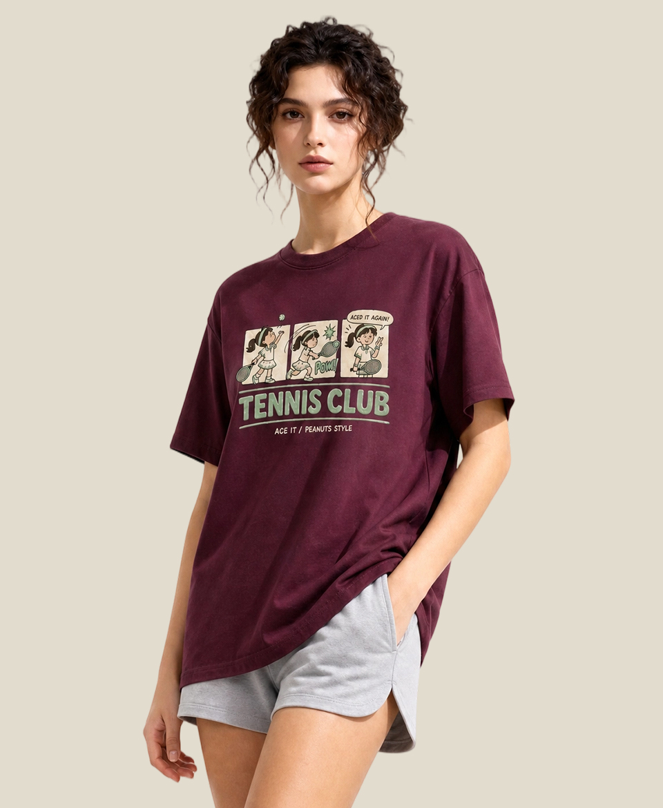 Custom Korean-style Casual Tee Printing