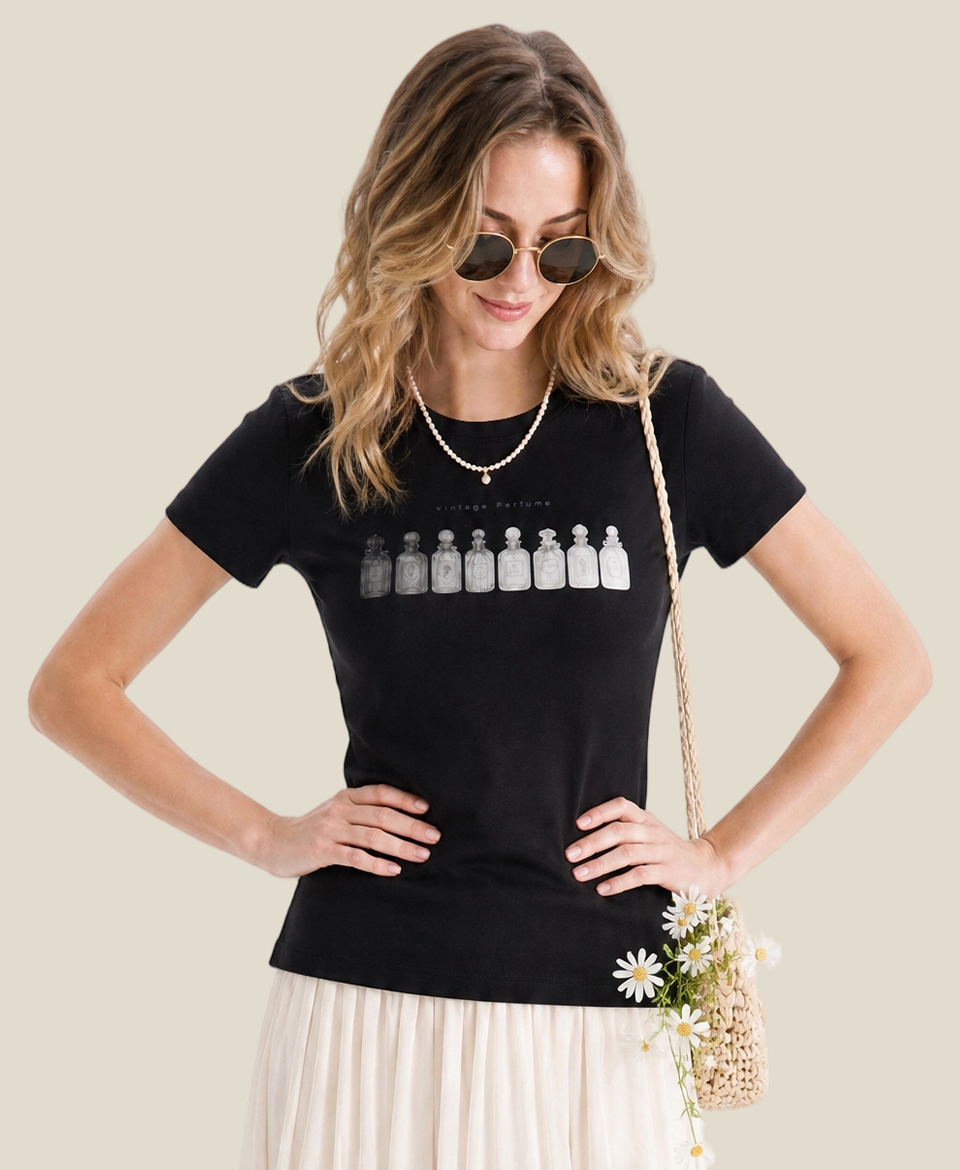 Custom Slim Fit Tee Printing