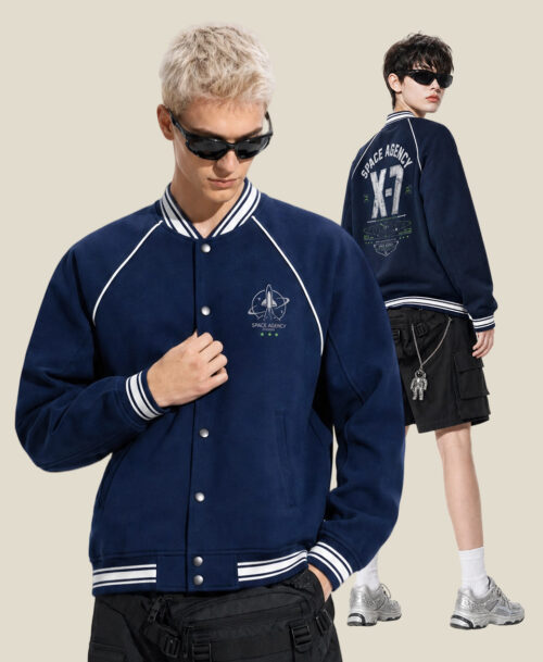 Custom Vintage Varsity Jacket Printing