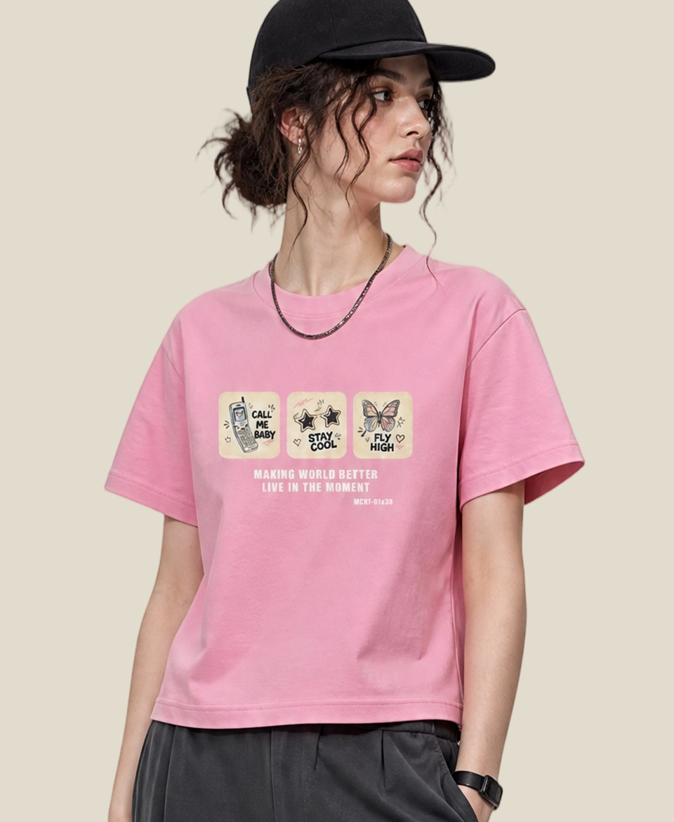 Impressão personalizada de t-shirts de marcas da moda