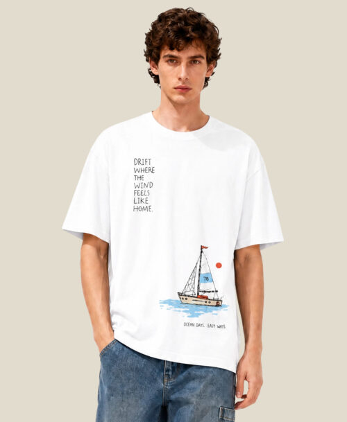 Custom 100% Cotton T-shirt Printing