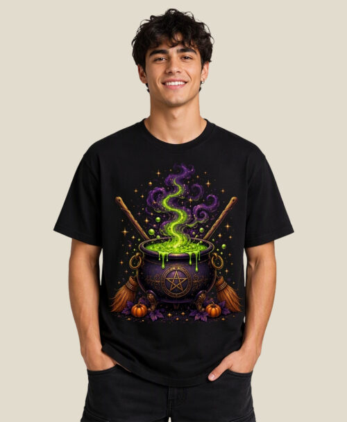 Custom Halloween Theme Tee Printing
