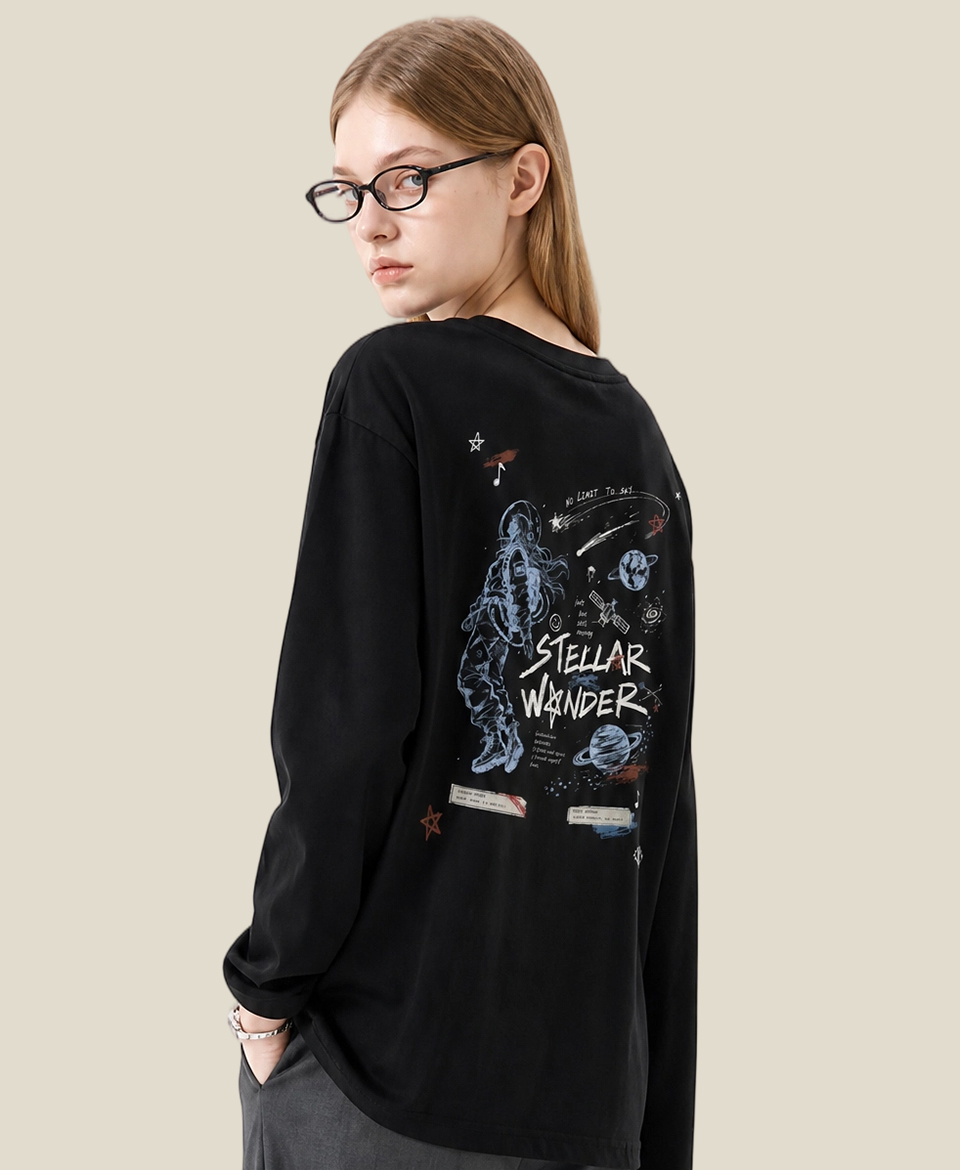 Custom Daily Casual Long-sleeve Tee Printing
