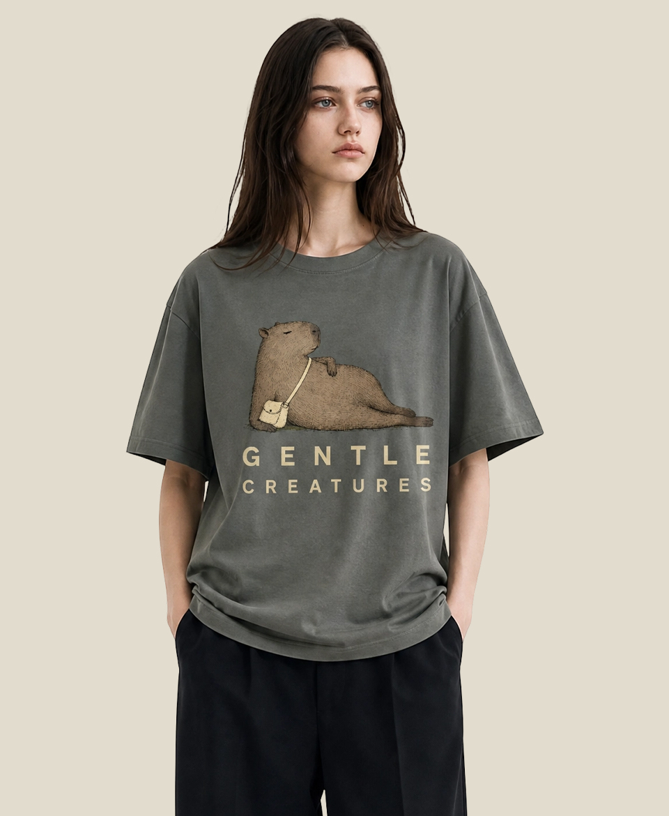 Individueller T-Shirt-Druck aus reiner Baumwolle, Modell 100%